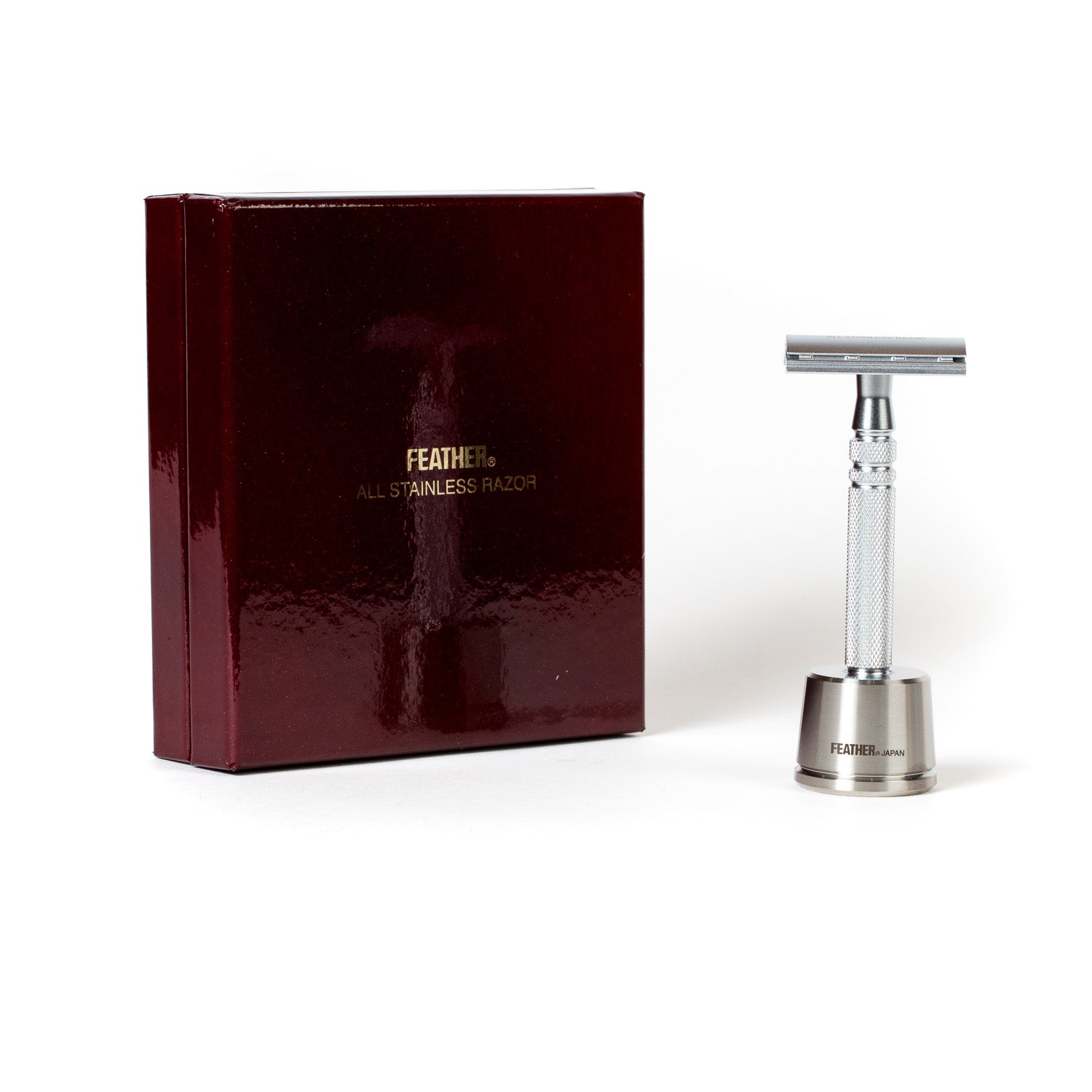 Feather x ABC x MJ: FEATHER AS-D2S Luxury Razor made of Stainless Steel